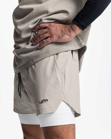 GymMax Men's 2-in-1 Shorts
