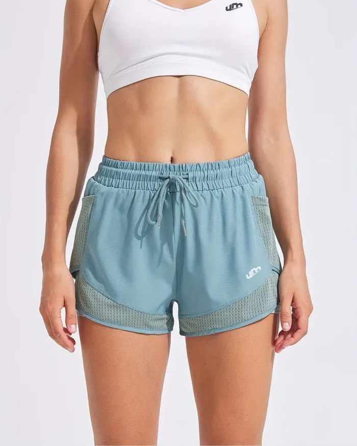 Women's Reversible Training Shorts, 2-Pack