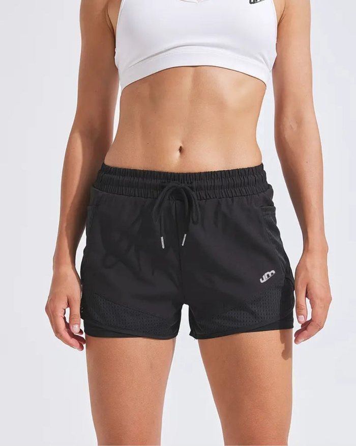 Women's Reversible Training Shorts, 2-Pack